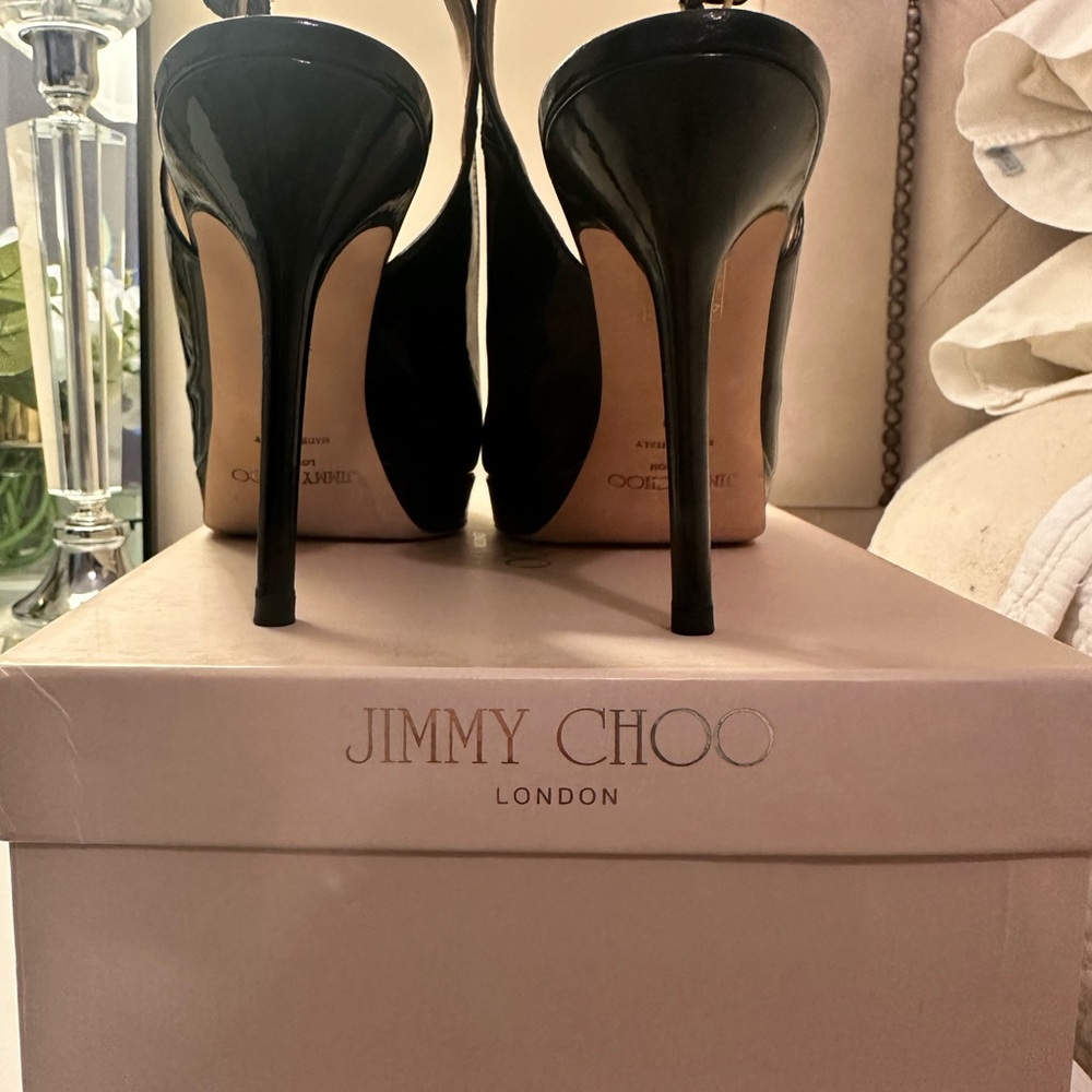 Jimmy Choo Elegant Black Stilettos